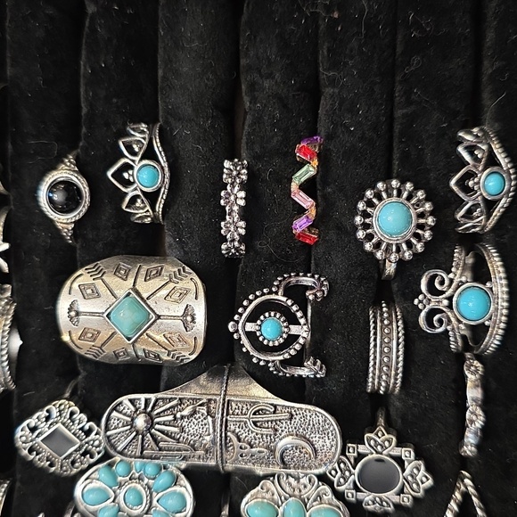 Lot of 30pcs fashion rings - Picture 3 of 3